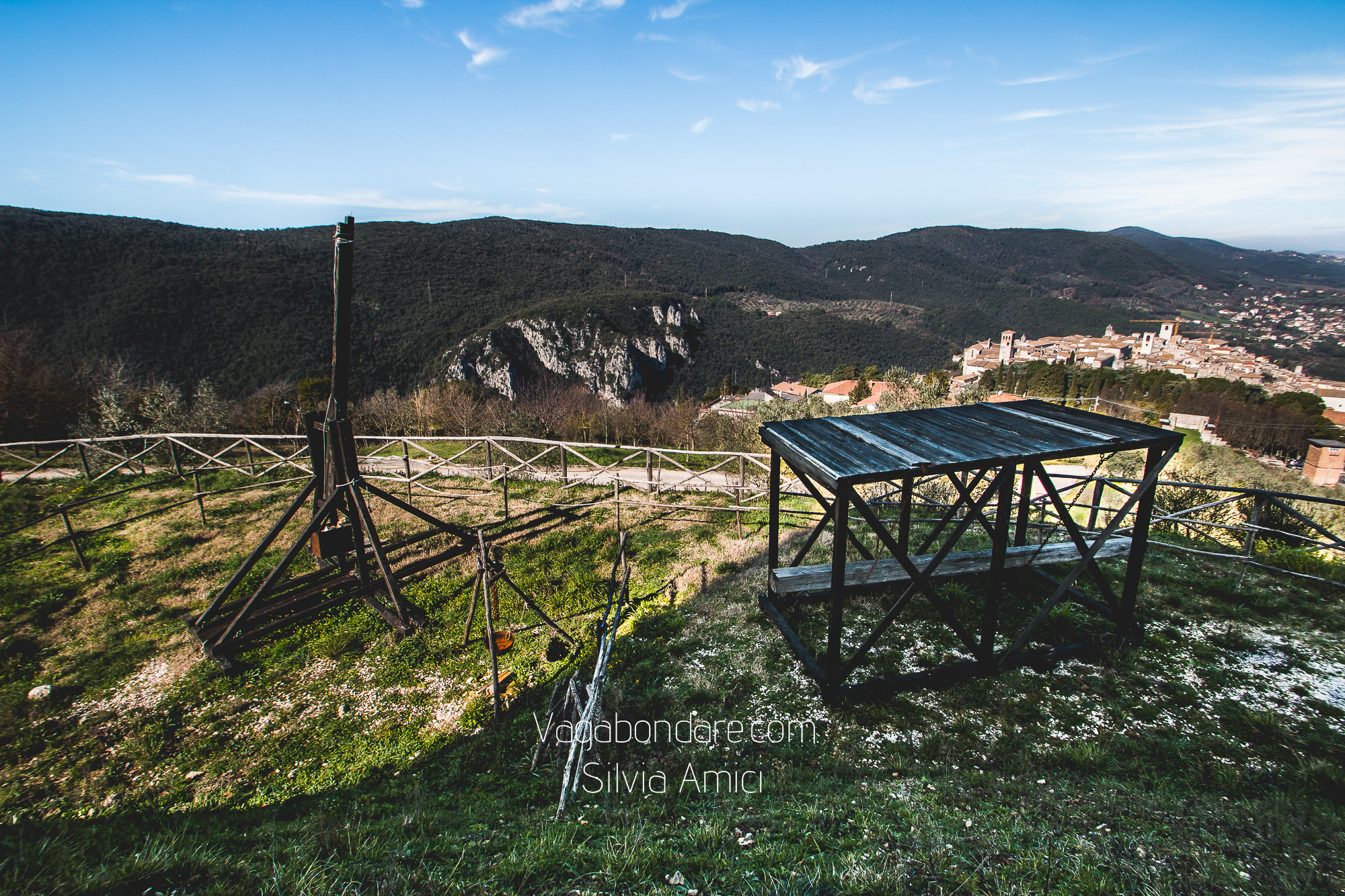 Narni vista dall'alto